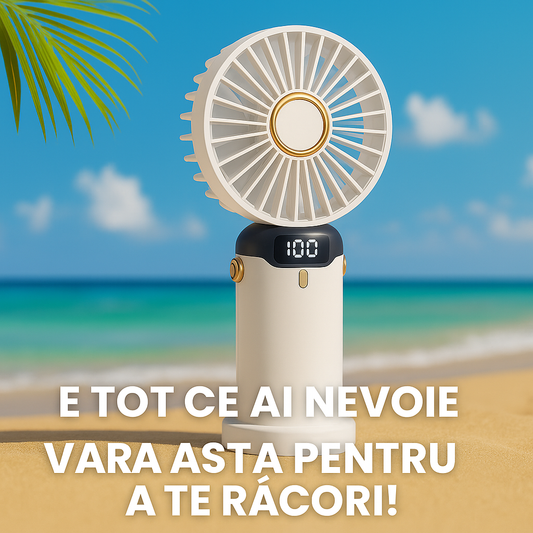 Ventilator Portabil Cu Funcție De Baterie Externă